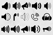 Sound Silhouette SVG, a Technology Illustration by newminddesign (Thumbnail 1 of 3)