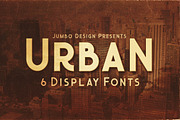 Urban - Display Style Font, a Font by JumboDesign (Thumbnail 1 of 5)
