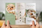 Wellness Trifold Brochure Template, a Brochure Template by WheelieMonkey (Thumbnail 2 of 3)