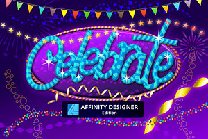 Celebrate - Affinity Vector Brushes