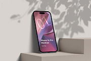 iPhone 14 Pro Mockup, an iPhone Mockup by graphicpages (Thumbnail 9 of 18)