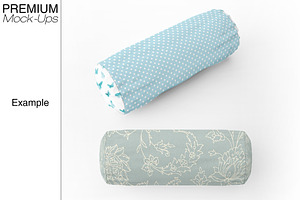 Bolster Pillow Mockup Pack