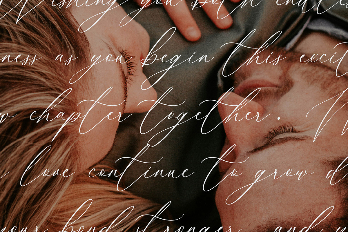 Lune Sauvage A Romantic Script Font, a Script Font by Prestige Artsy Studio (Photo 4 of 10)