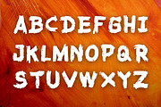 The Orange Endgame, Horror Font, a Font by Tattoo Worker Studio (Thumbnail 4 of 4)