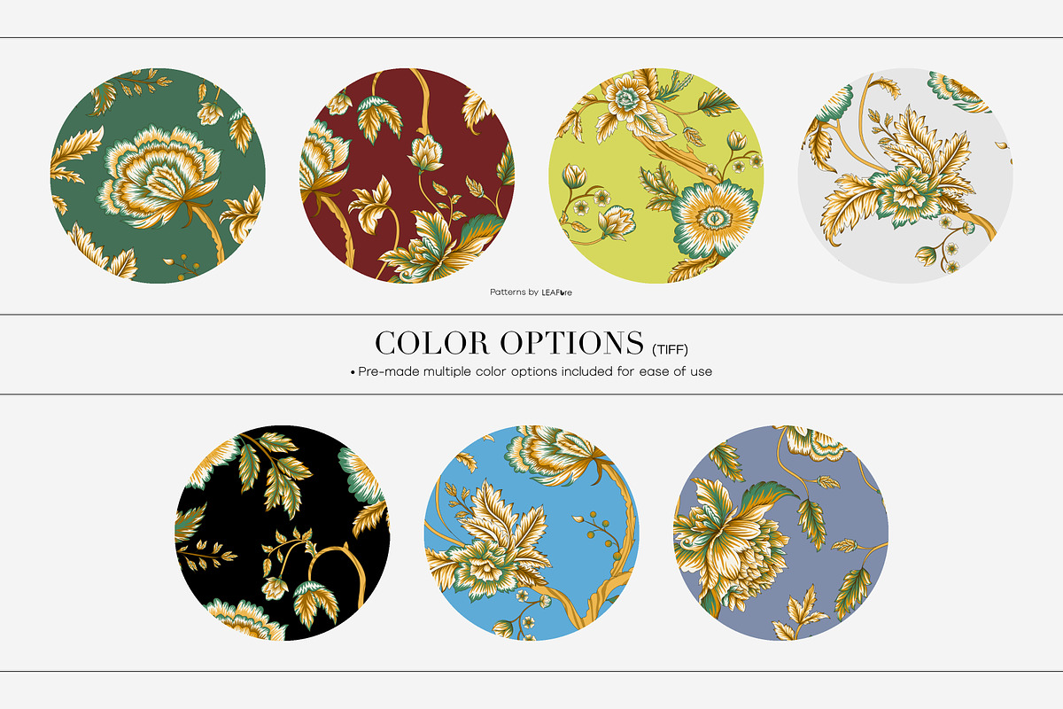 Imperial Ornate Luxury Prints, a Pattern Graphic by LEAFure (Photo 2 of 11)