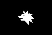 Aggressive Wolf Silhouette, an Animal Illustration by Vectorium Studio (Thumbnail 2 of 4)