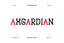 Axgardian Display Font