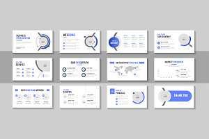 Corporate Business Slides, a Presentation Template by Pavel_design