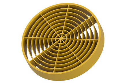 Engineering part 3D Illustration -