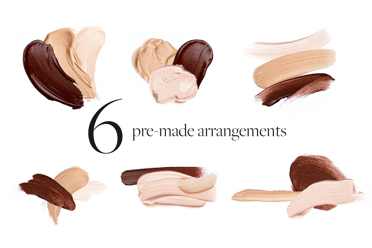 Foundation Makeup Textures, a Texture Graphic by Touch and Form (Photo 8 of 8)