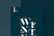 Winter Seasonal Menu, a Templates & Theme by wavebreak (Thumbnail 2 of 2)