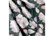 White Peonies Seamless Pattern, a Pattern Graphic by MarynaPetrovska (Thumbnail 10 of 15)