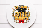 2026 Graduate Shirt SVG, a Seasonal Illustration by DreamArtGraphic (Thumbnail 2 of 5)