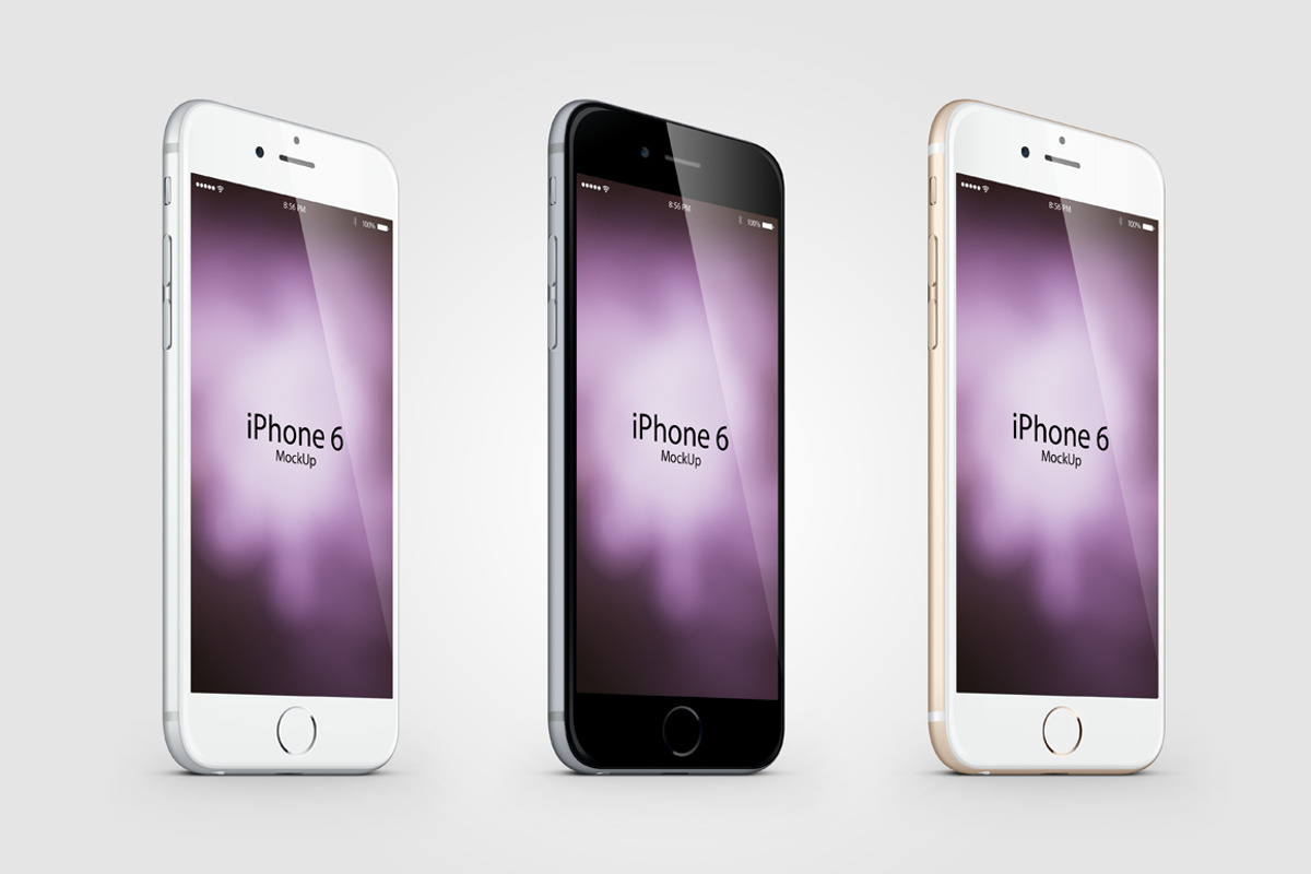 Mockup Composition Iphone 6, an iPhone Mockup by ByronDMD (Photo 4 of 5)