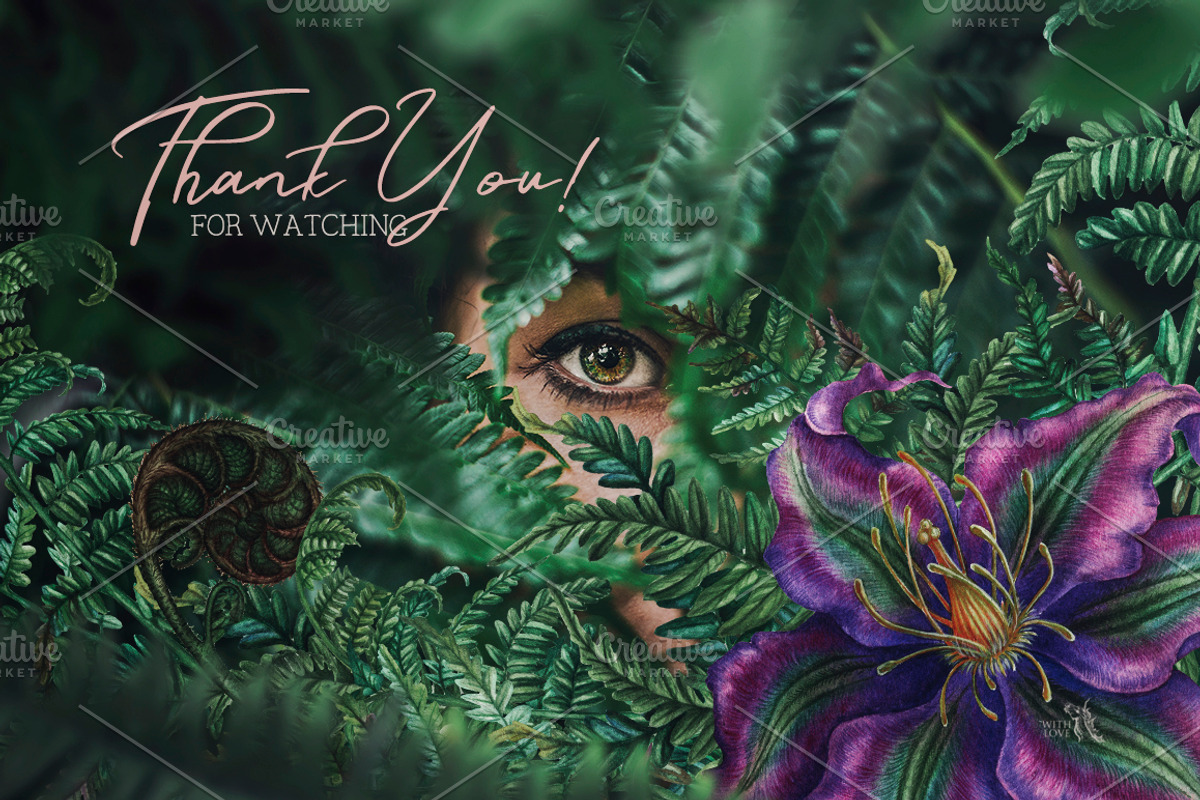 Watercolor Vintage Botany, an Illustration by Fluffy Unicorn (Photo 10 of 10)
