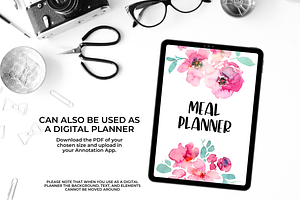 MEAL PLANNER - PRINTABLE PDF