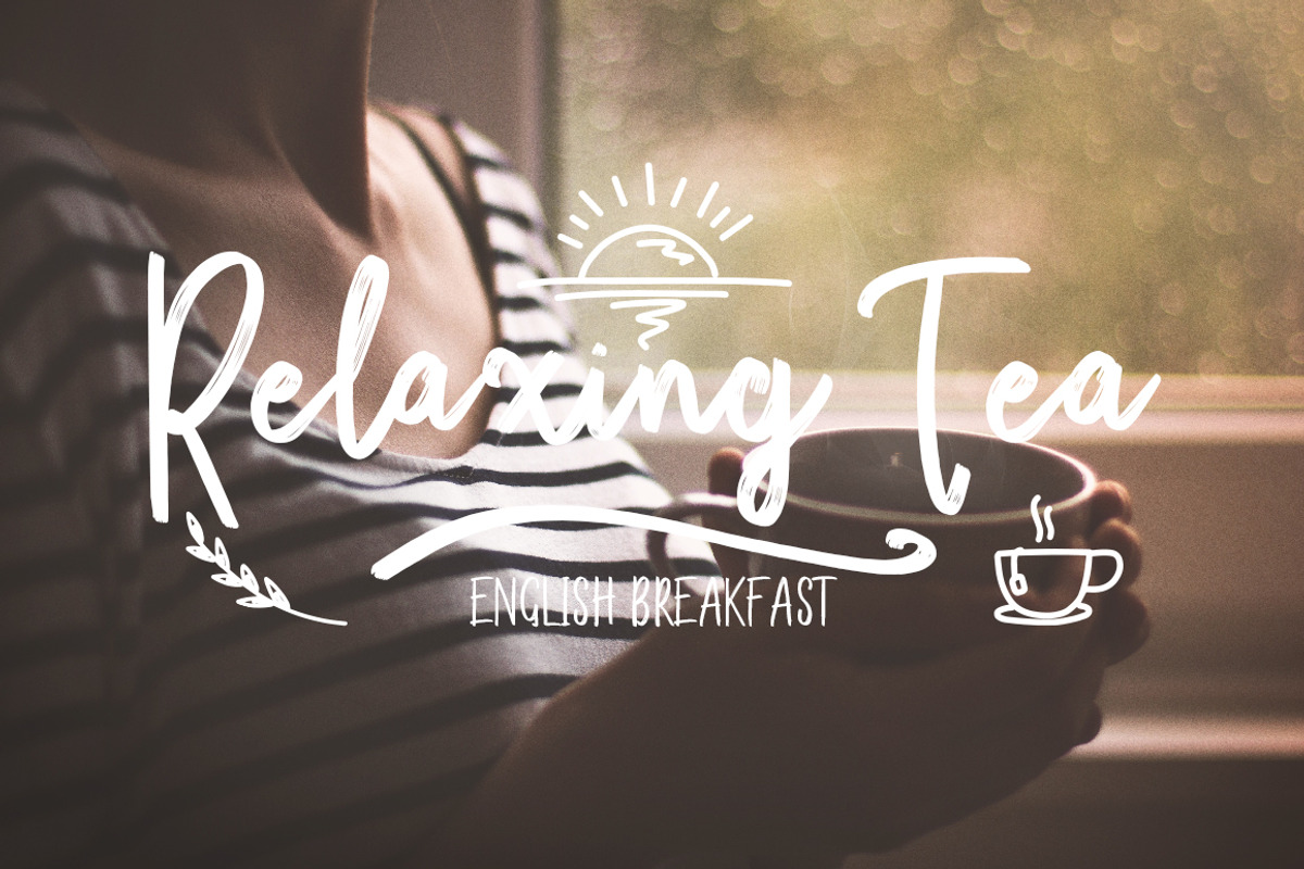 Bikarosta Font Duo with Extras, a Script Font by Maulana Creative (Photo 2 of 17)