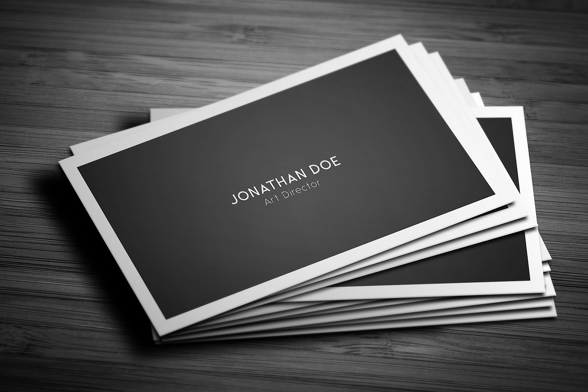 Clean Minimal Visiting Card
