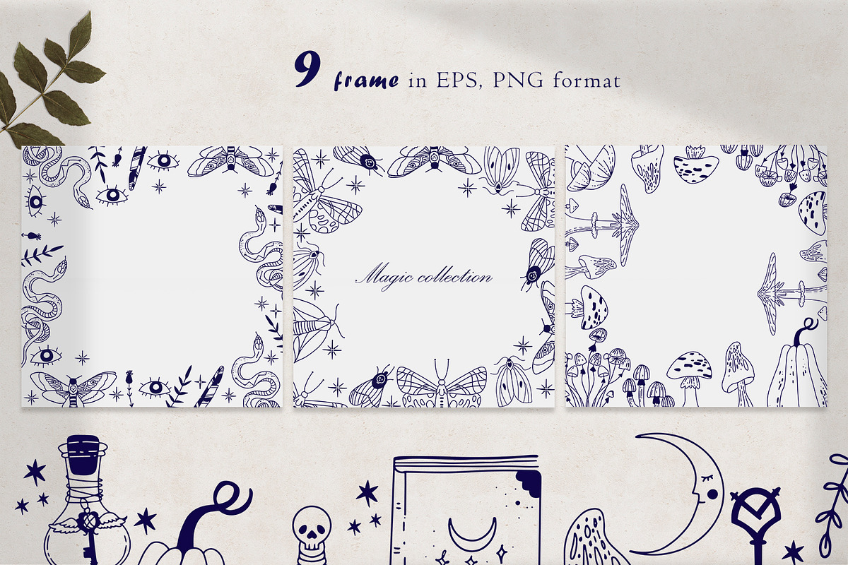 Magic bundle set, an Animal Illustration by annasokol_ (Photo 9 of 22)