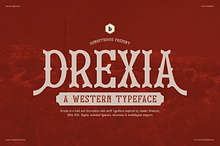 Drexia | Western Typeface