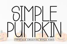 Simple Pumpkin | Script Font