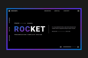 ROCKET Keynote Template