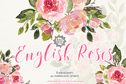 -50% English Roses design, an Illustration by Babysbreath/Dandelionery (Thumbnail 2 of 3)