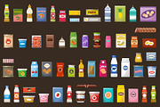 Supermarket. Food and drinks, a Graphic by Gurza SHOP (Thumbnail 6 of 8)