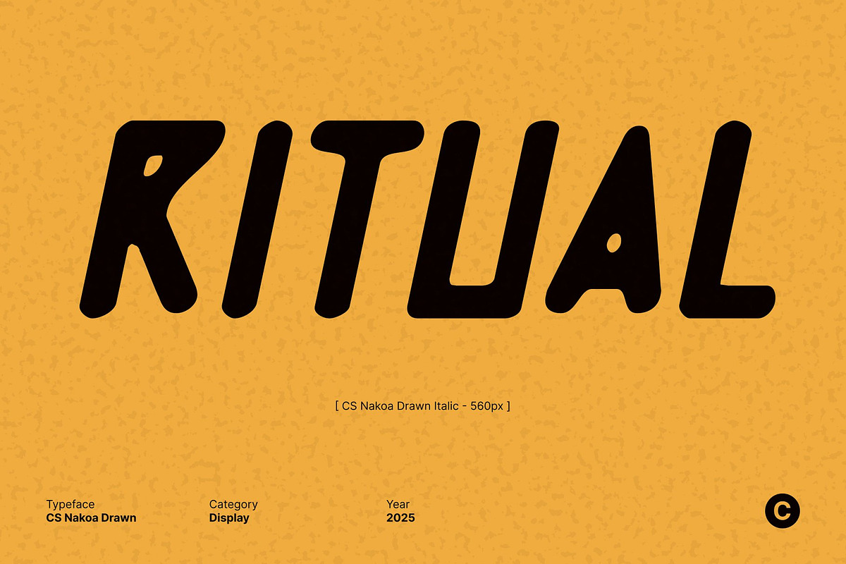 CS Nakoa Drawn, a Sans Serif Font by Craft Supply Co. (Photo 2 of 8)