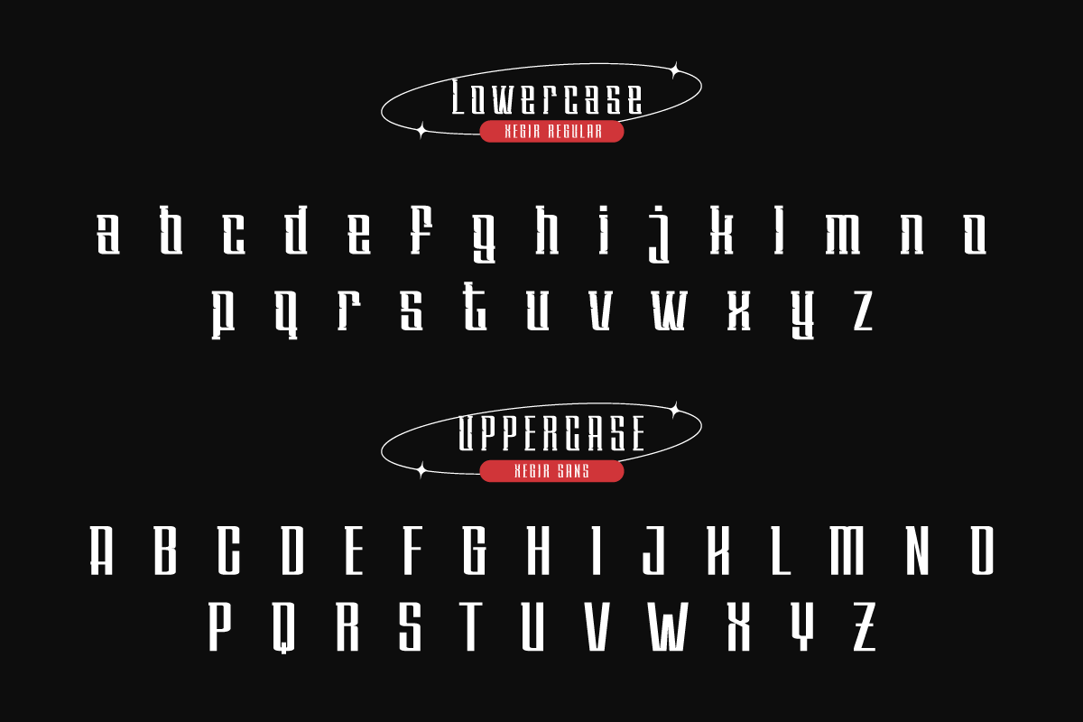 XEGIR | Retro Condensed Font, a Sans Serif Font by twinstd (Photo 8 of 12)