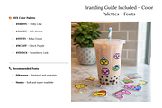 Y2K Juice Bar Mood Boards Kit, a Branding & Logo Template by Alerya Studio (Thumbnail 3 of 3)