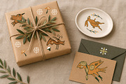 Modern Folk Collection, a Decorative Illustration by lenlis (Thumbnail 3 of 16)
