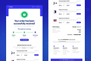 Thanks Order Email Newsletter, an UI Kit Template by SquidPixey (Thumbnail 4 of 6)