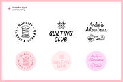 Hand Drawn Sewing Kit Illustrations, an Illustration by rabeccky (Thumbnail 6 of 7)