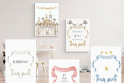 Fairy Castle Creator Watercolor, an Animal Illustration by Cat In Colour (Thumbnail 10 of 15)