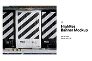 Wrinkled Posterwall Mockup, an Advertising Mockup by HAZARD MOCKUPS (Thumbnail 2 of 6)