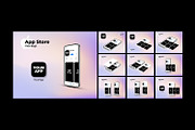 Mobile App mockup collection, a Mac Mockup by tinuwiell (Thumbnail 8 of 9)