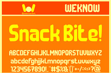 Snack Bite font
