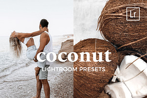 4 Lightroom Presets COCONUT