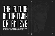 Saeyors | Modern Futuristic Font, a Script Font by Denustudios (Thumbnail 6 of 14)
