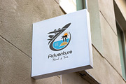 Travel & Tourism Logo Template, a Branding & Logo Template by YUDesignStore (Thumbnail 2 of 7)
