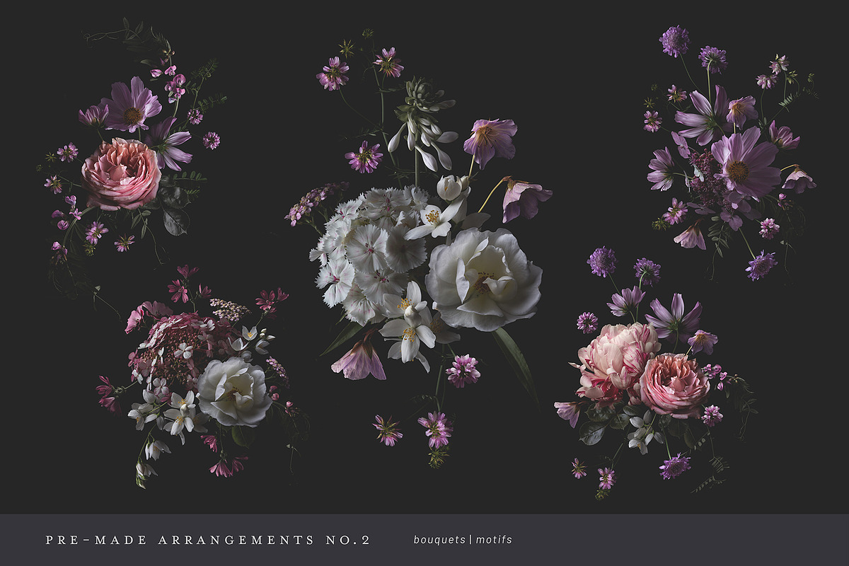 Nocturne - a dark floral collection, a Graphic by Anja Kaiser (Photo 9 of 13)