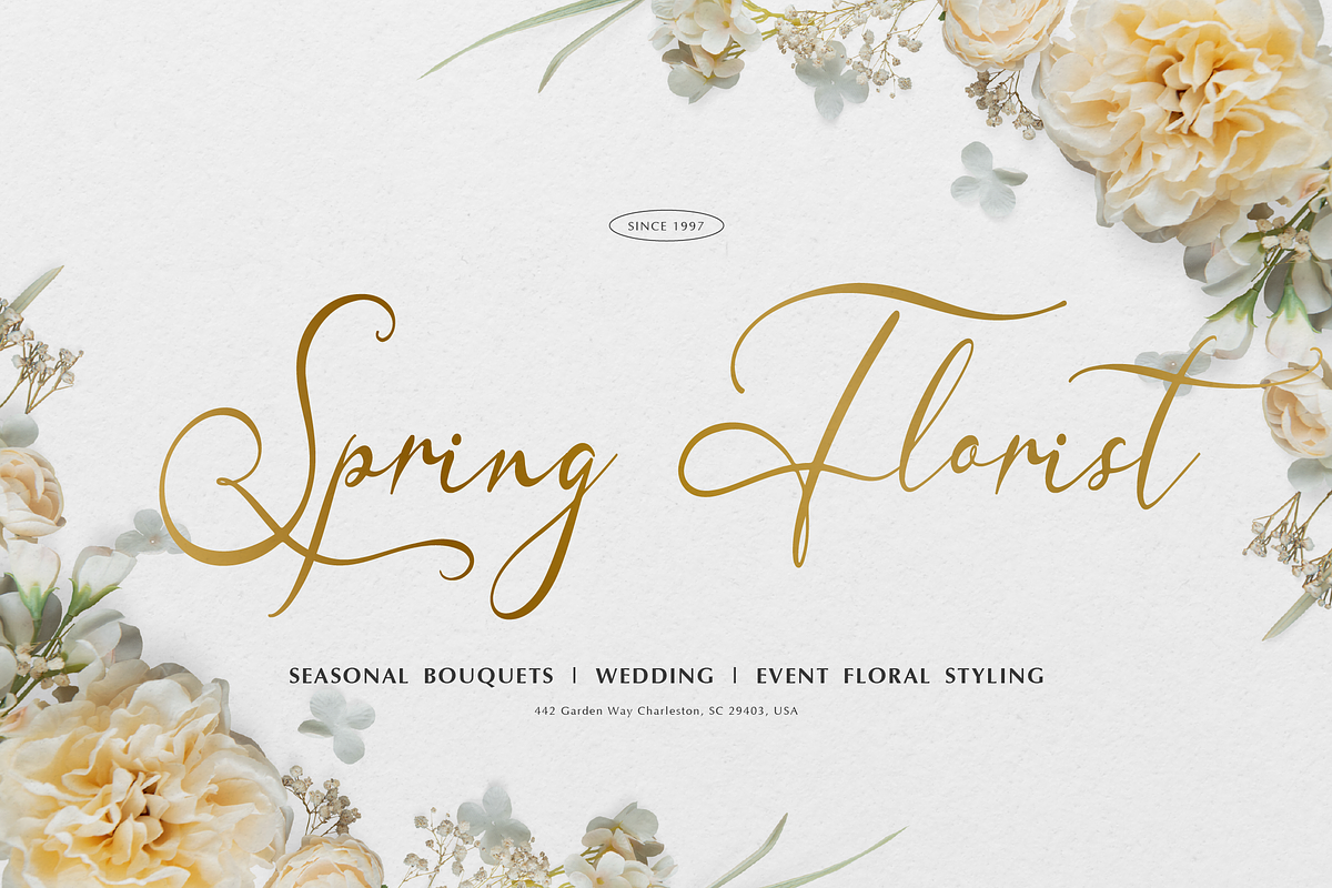Centtriya | Modern Calligraphy, a Script Font by Denustudios (Photo 2 of 12)