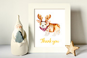 Watercolor Dog creator + calendar, an Animal Illustration by Integrity_store (Thumbnail 10 of 10)