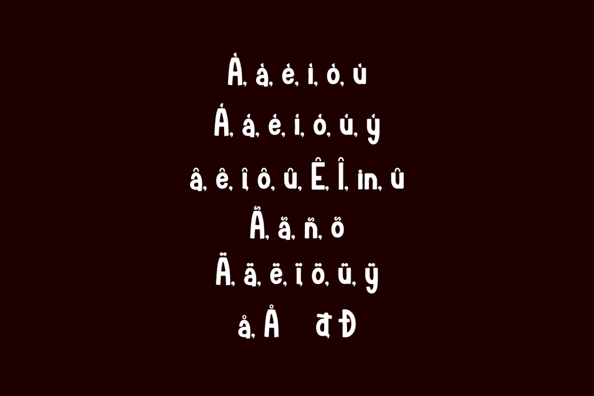 Cake Brokes - Food Font, a Sans Serif Font by QR Design Studio (Photo 6 of 12)