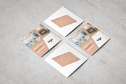 Real Estate Square Trifold Brochure, a Brochure Template by ZAAS (Thumbnail 4 of 7)