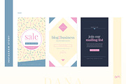 Dana Social Media Pack, a Social Media Template by AM Studio (Thumbnail 5 of 14)