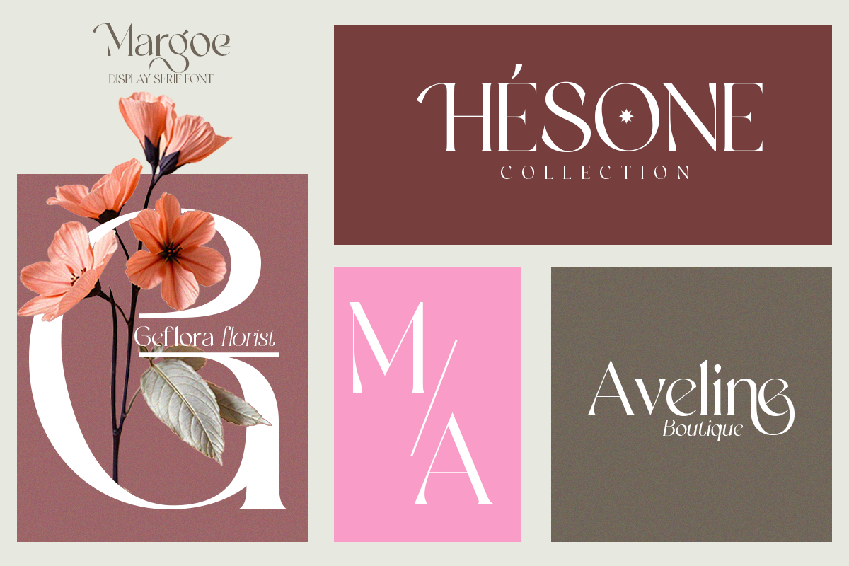 Margoe - Elegant Display Serif Font, a Serif Font by Qweera Studio (Photo 5 of 12)
