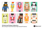 Christmas Poster Collection, a Seasonal Illustration by crafty (Thumbnail 7 of 12)