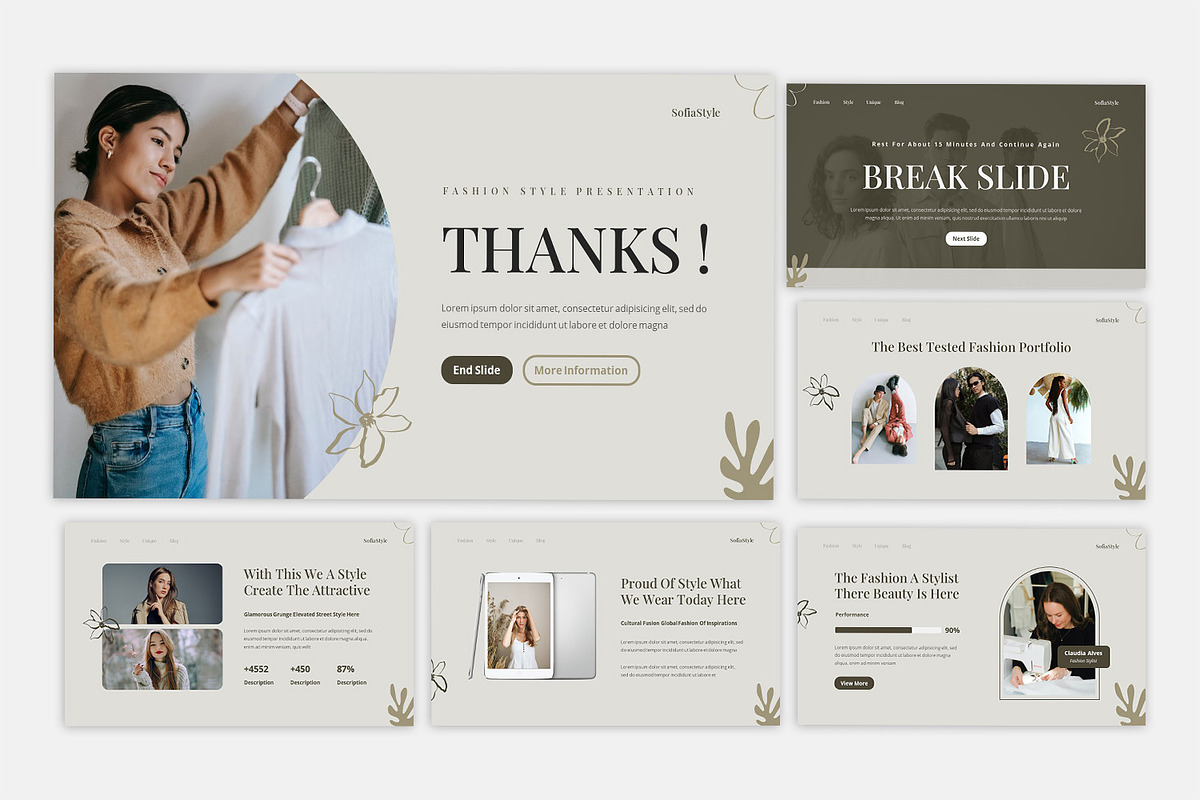 Sofia Style - Google Slide Template, a Presentation Template by casanovastudio (Photo 3 of 3)